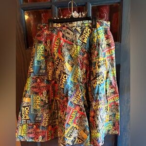 Graphic Art Doctor Who Cicle Skirt